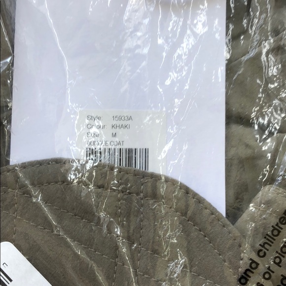 • NEW • One Teaspoon • Dundee Quilted Trench Coat M - Picture 4 of 4